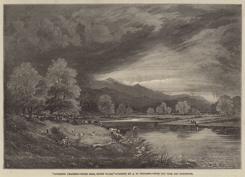 Matala sää, Cader Idris, Pohjois-Wales tekijältä Alfred Walter Williams