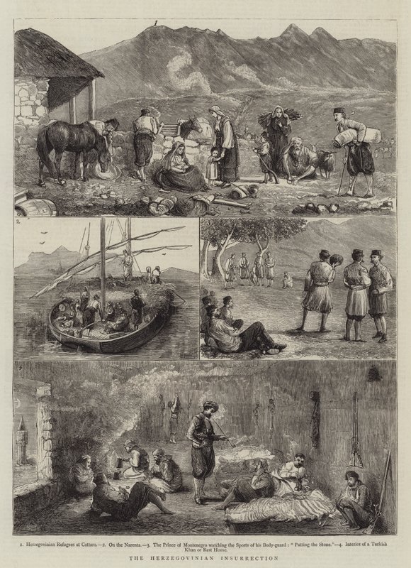 Hertsegovinan kapina tekijältä Alfred Chantrey Corbould