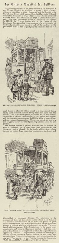 Victorian lastensairaala tekijältä Alfred Chantrey Corbould
