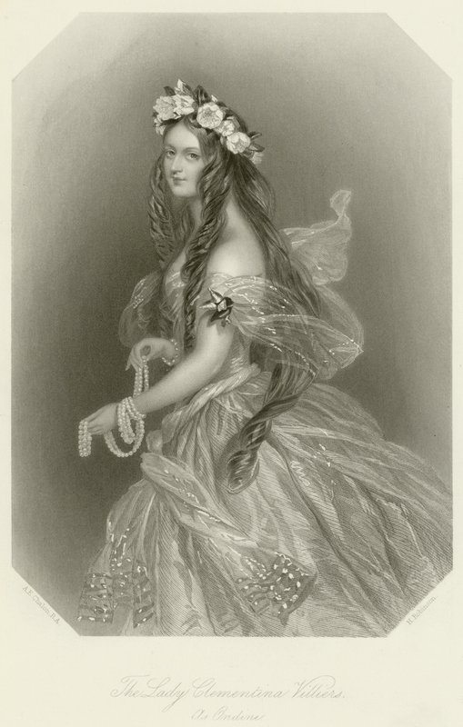Lady Clementina Villiers tekijältä Alfred Edward Chalon