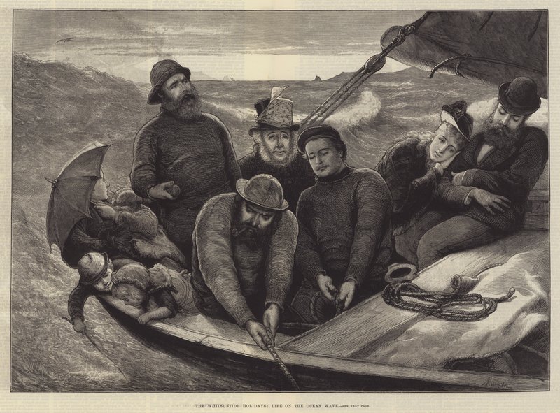 Whitsuntide Holidays, Life on the Ocean Wave tekijältä Alfred Edward Emslie