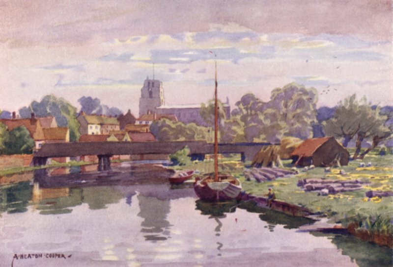 Beccles, Waveneylla, Suffolkissa tekijältä Alfred Heaton Cooper