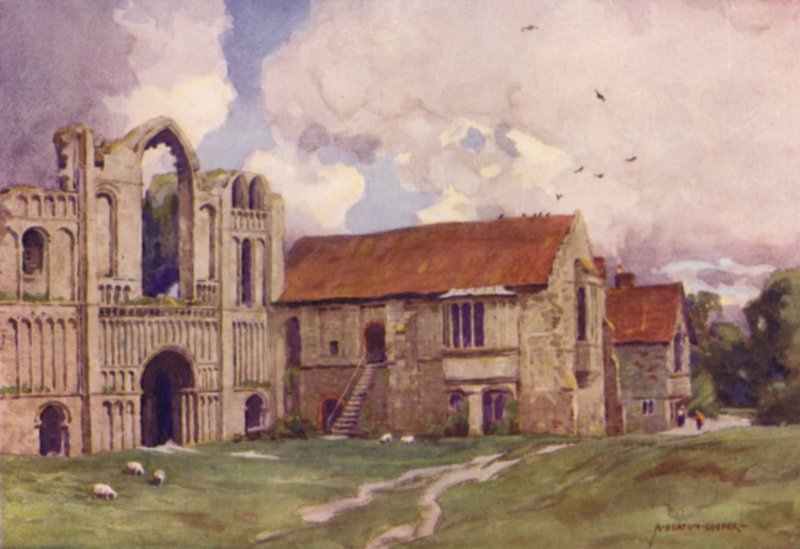 Castleacre Priory, Norfolk tekijältä Alfred Heaton Cooper