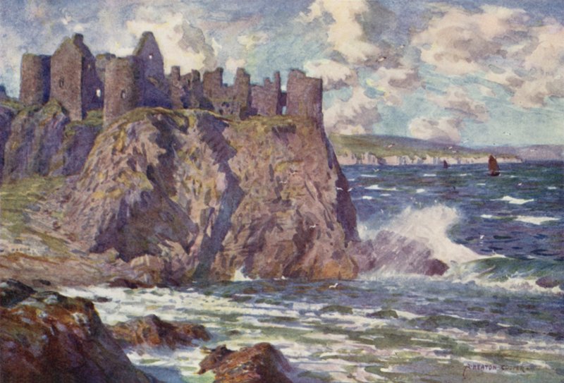 Dunlucen linna, Giants Causeway tekijältä Alfred Heaton Cooper