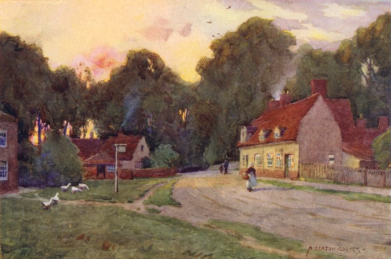 East Bergholt, Suffolk tekijältä Alfred Heaton Cooper