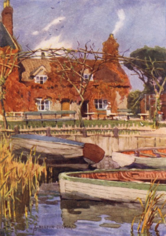 Eels Foot Inn, Ormesby, Norfolk tekijältä Alfred Heaton Cooper