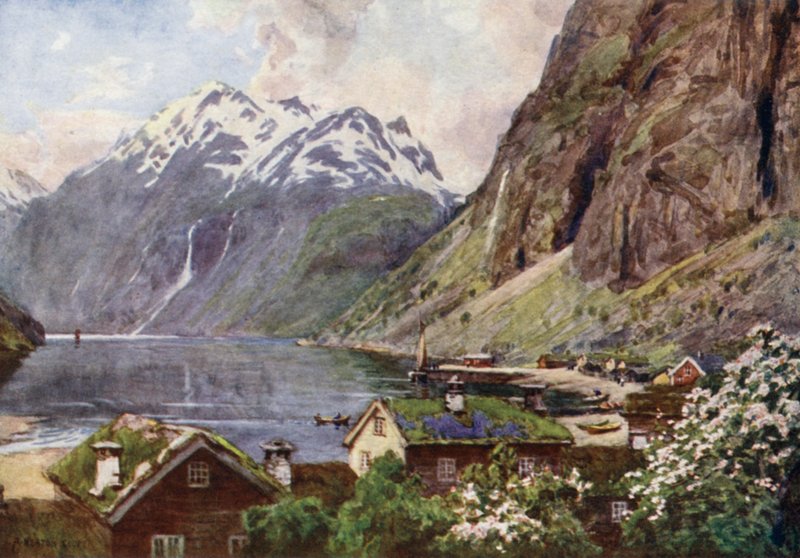Geirangerin vuono tekijältä Alfred Heaton Cooper
