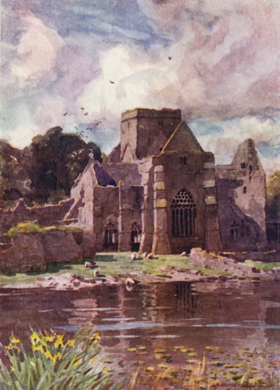 Holy Cross Abbey, Thurles, Tipperaryn kreivikunta tekijältä Alfred Heaton Cooper