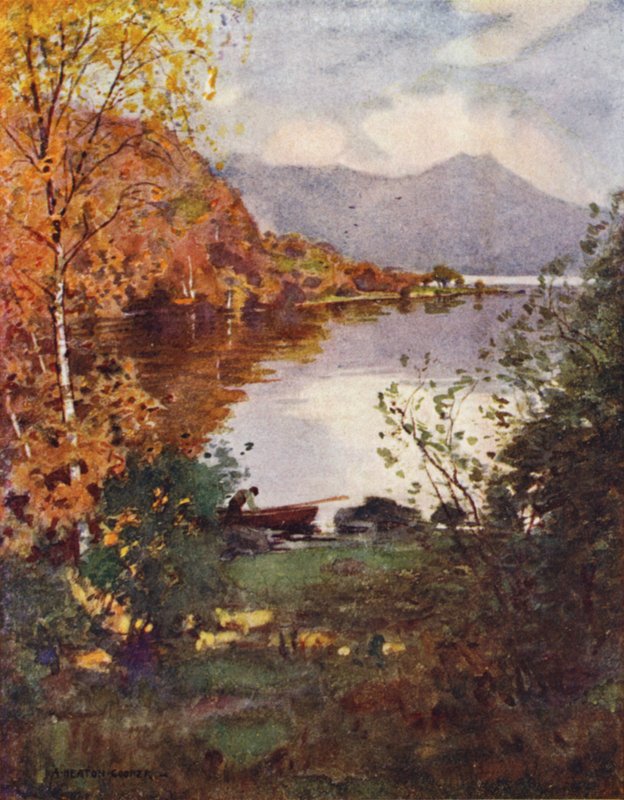 Innisfallen Island, Killarney tekijältä Alfred Heaton Cooper