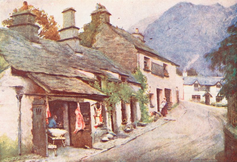 Lake District: Coniston Village, Old Butcher
