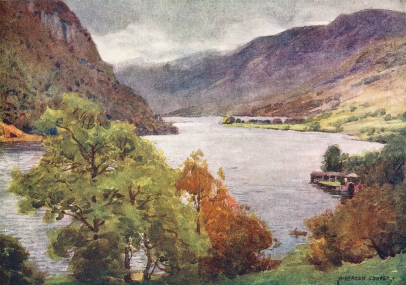 Lake District: Haweswater (värilitro) tekijältä Alfred Heaton Cooper