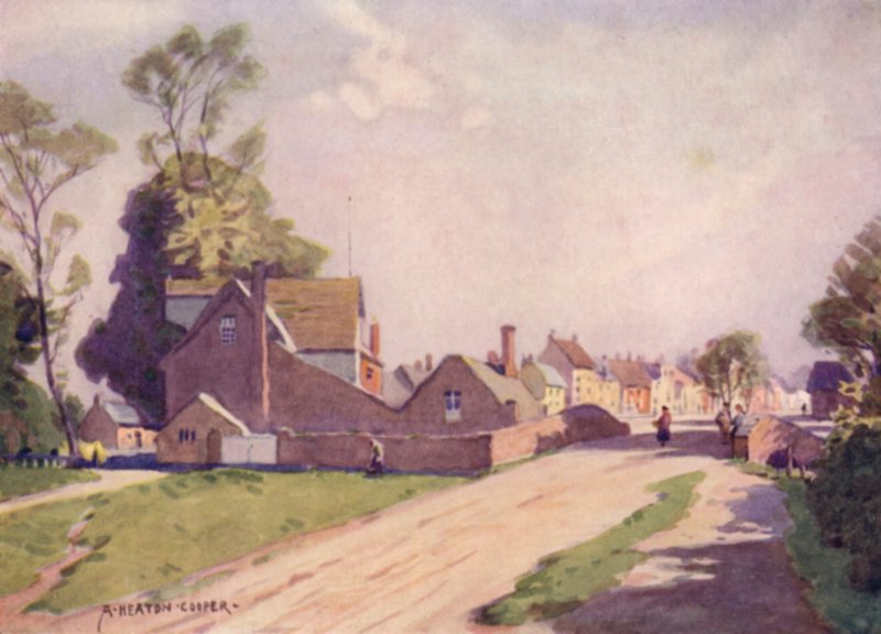 Long Melford, Suffolk tekijältä Alfred Heaton Cooper