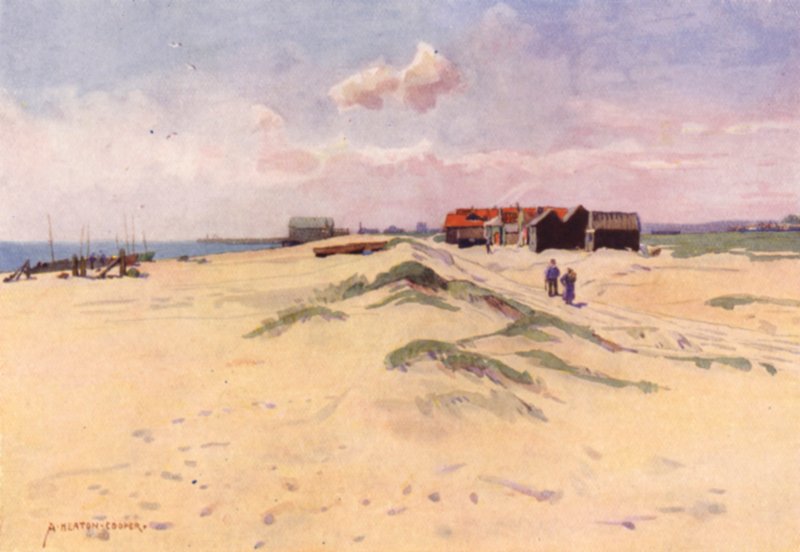 Southwold Beach, Suffolk tekijältä Alfred Heaton Cooper