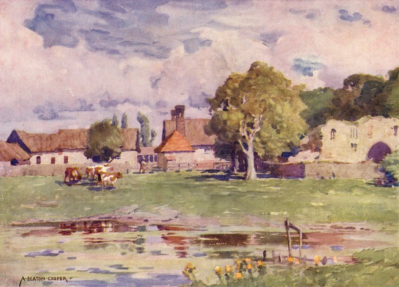 Abbey Farm, Thetford, Norfolk tekijältä Alfred Heaton Cooper