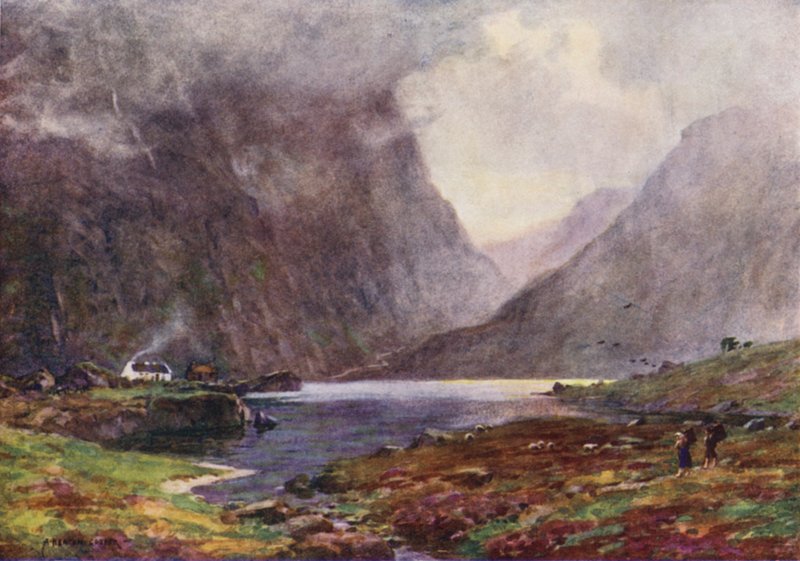 Dunloen aukko, Killarney tekijältä Alfred Heaton Cooper