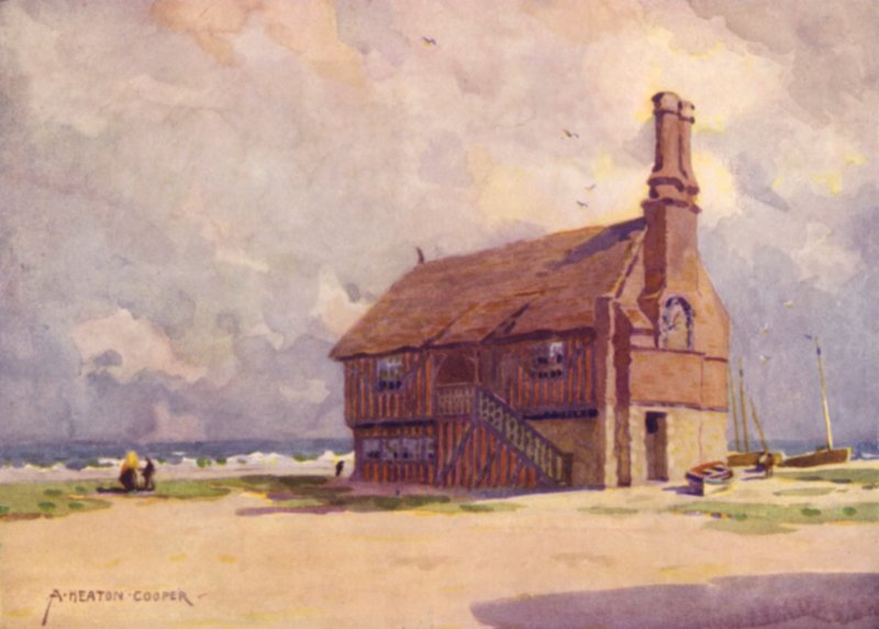 Old Moot Hall, Aldeburgh, Suffolk tekijältä Alfred Heaton Cooper