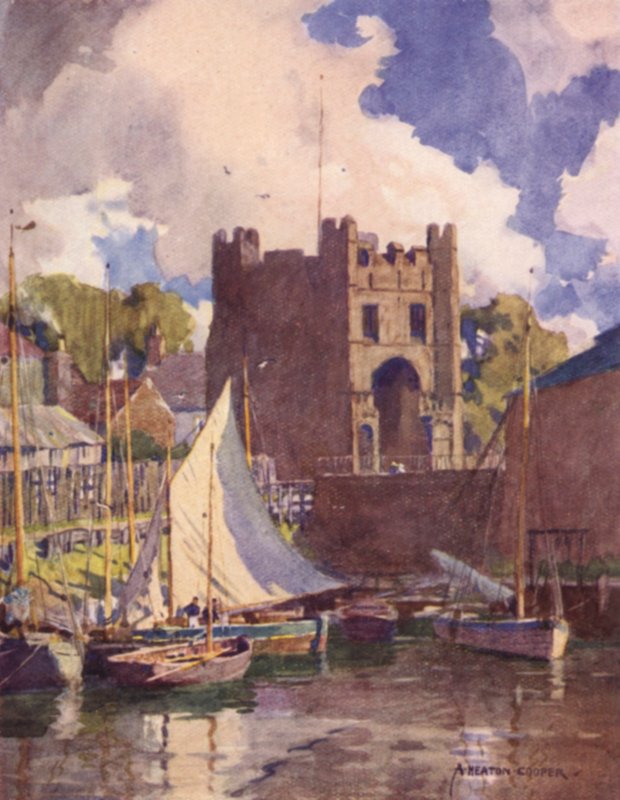South Gate, Kings Lynn, Norfolk tekijältä Alfred Heaton Cooper