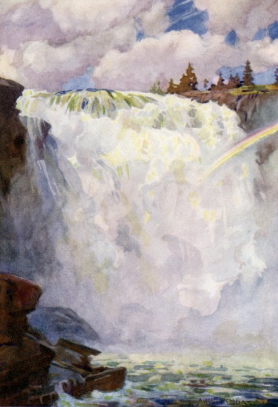 Tannforsenin vesiputous, Are tekijältä Alfred Heaton Cooper