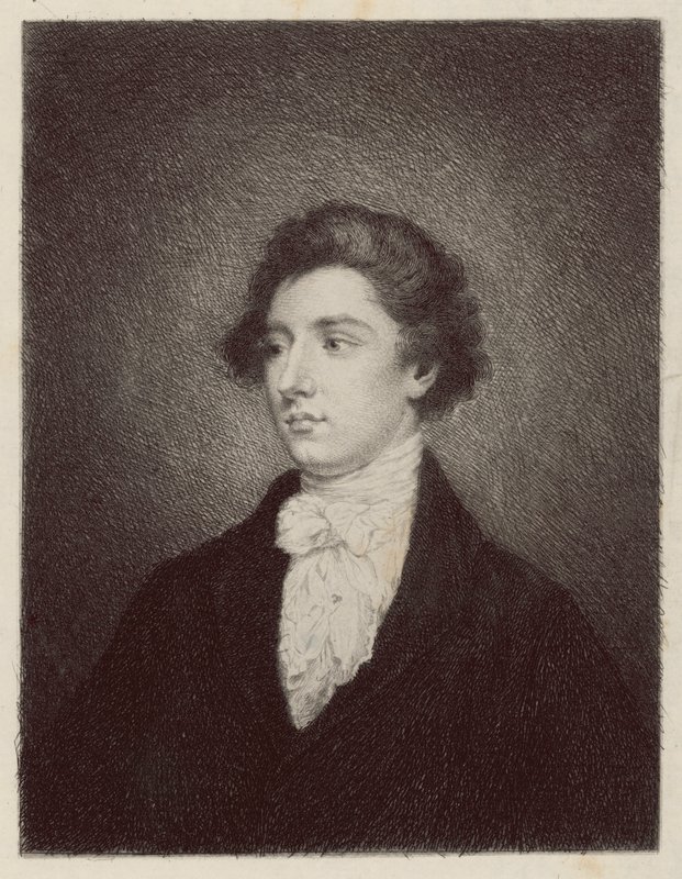 William Beckford, englantilainen kirjailija (etsaus) tekijältä Alfred Holst Tourrier