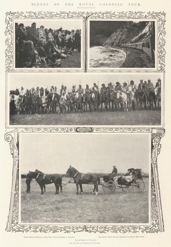 Kohtauksia Royal Colonial Tourista tekijältä Alfred Hugh Fisher