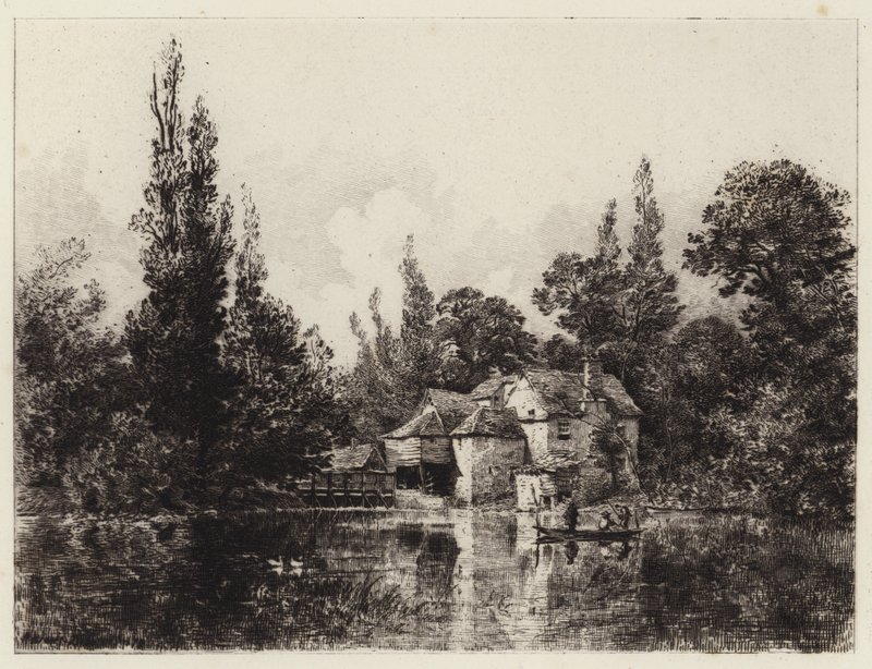 Iffley Mill tekijältä Alfred Louis Brunet Debaines