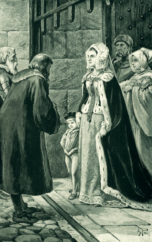 Kuningatar Margaret, James IV:n leski, uhmaa aatelisia tekijältä Alfred Pearse