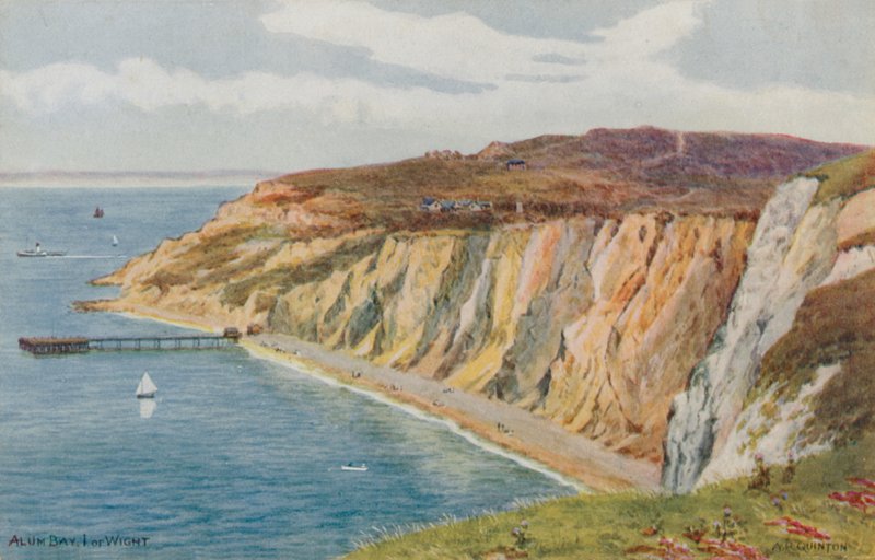Alum Bay, minä Wightista tekijältä Alfred Robert Quinton