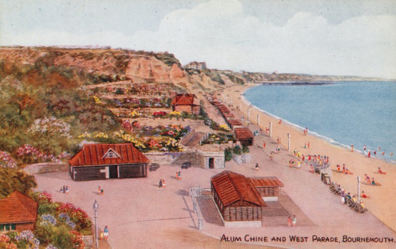 Alum Chine ja West Parade, Bournemouth tekijältä Alfred Robert Quinton