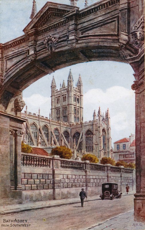 Bath Abbey, lounaasta tekijältä Alfred Robert Quinton
