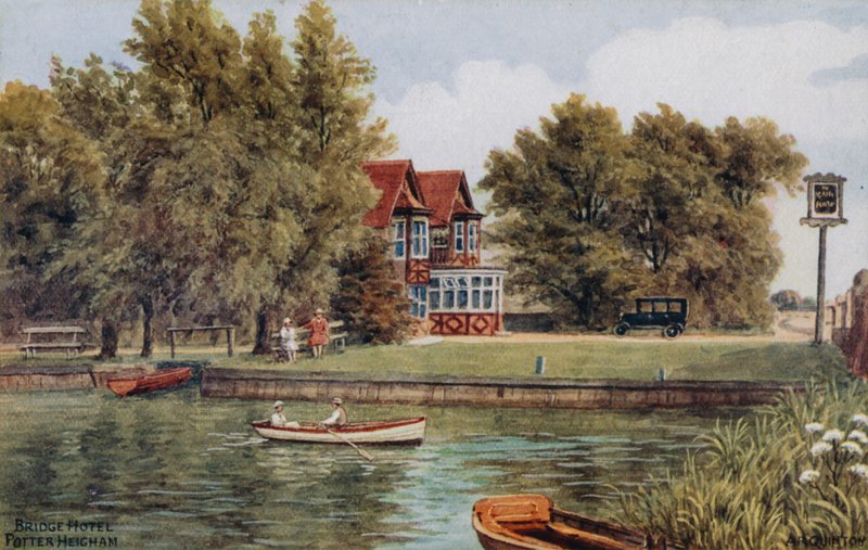 Bridge Hotel, Potter Heigham tekijältä Alfred Robert Quinton