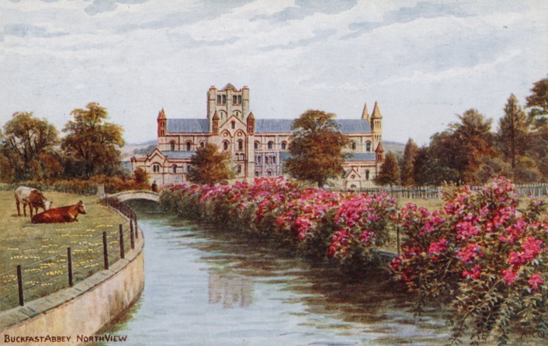 Buckfast Abbey, North View tekijältä Alfred Robert Quinton