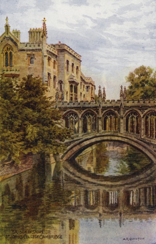 Cambridge: Huokausten silta, St John