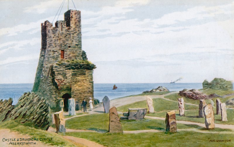 Castle und Druidical Circle, Aberystwyth tekijältä Alfred Robert Quinton