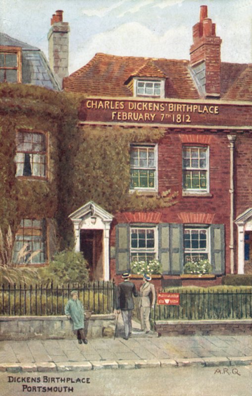 Charles Dickens, syntymäpaikka, Portsmouth tekijältä Alfred Robert Quinton