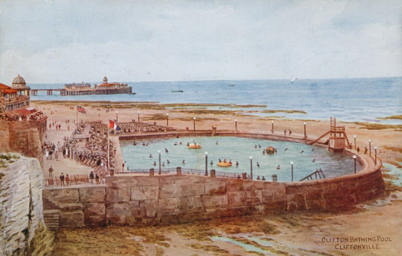 Clifton Bathing Pool, Cliftonville tekijältä Alfred Robert Quinton