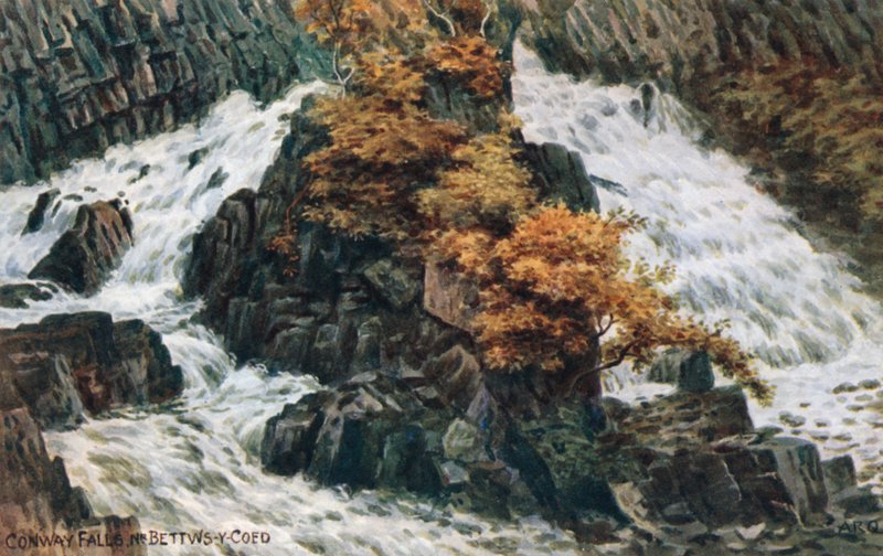 Conway Falls, Nro Bettws-y-Coed tekijältä Alfred Robert Quinton