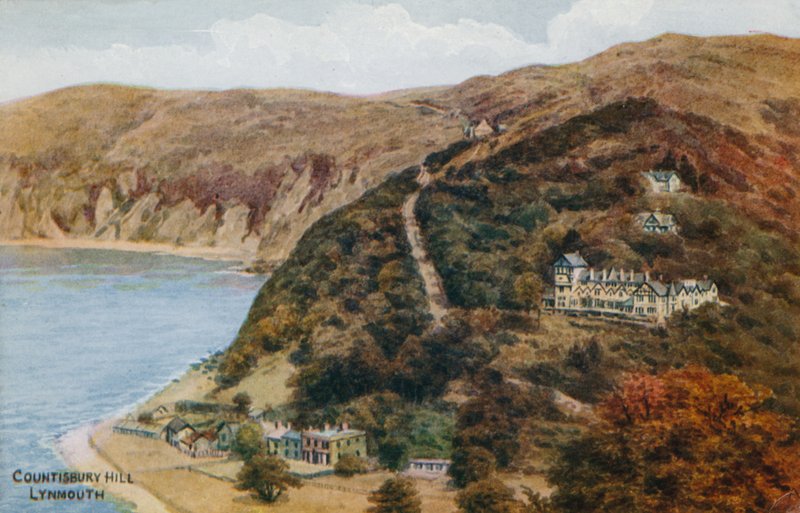 Countisbury Hill, Lynmouth tekijältä Alfred Robert Quinton