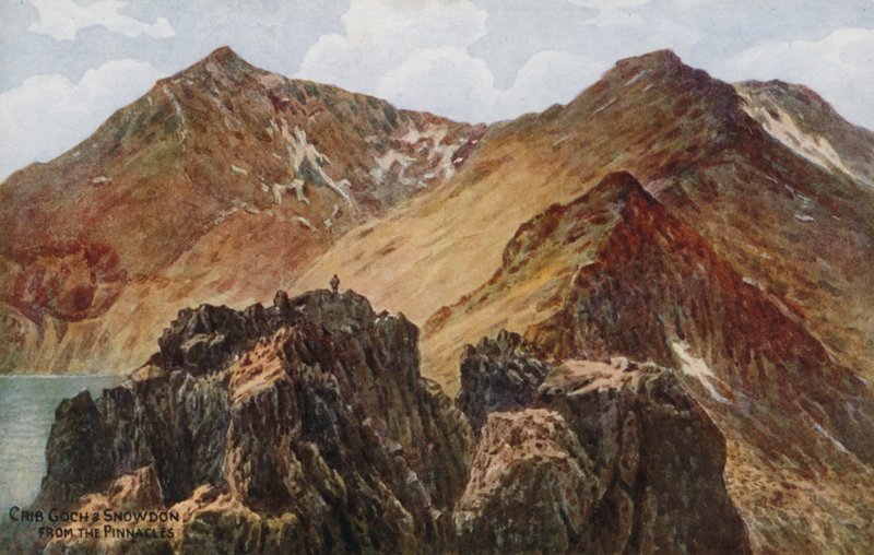 Crib Goch ja Snowdon, Pinnaclesista tekijältä Alfred Robert Quinton