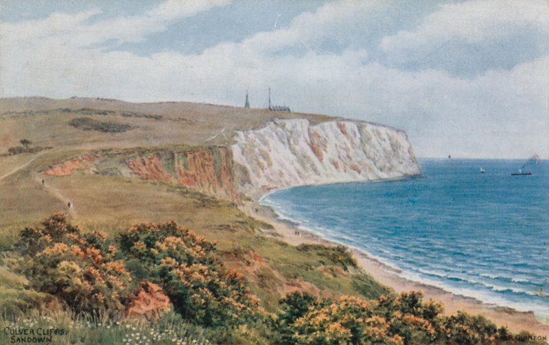 Culver Cliffs, Sandown (värilitra) tekijältä Alfred Robert Quinton