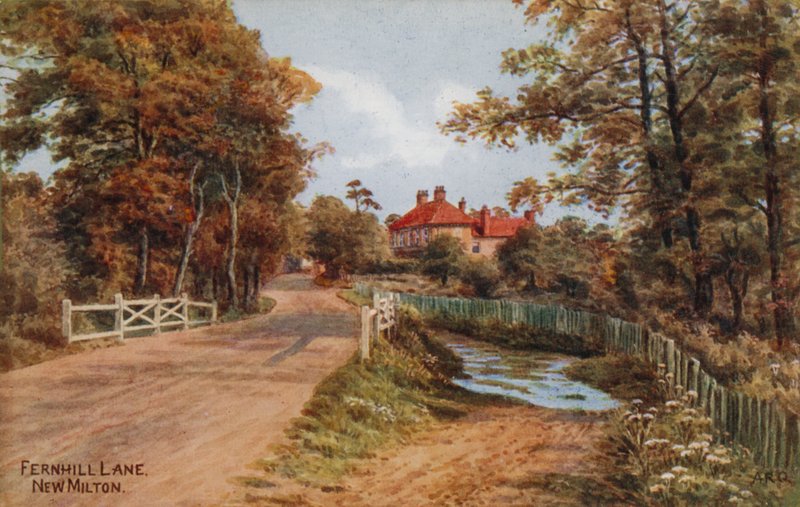 Fernhill Lane, New Milton tekijältä Alfred Robert Quinton