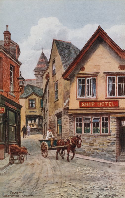 Fowey, Lostwithiel Street tekijältä Alfred Robert Quinton