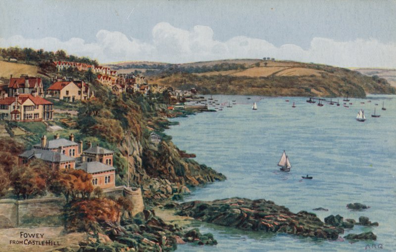 Fowey, Castle Hilliltä tekijältä Alfred Robert Quinton