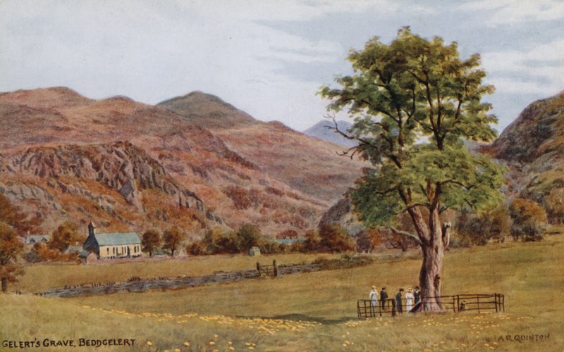 Gelertin hauta, Beddgelert tekijältä Alfred Robert Quinton
