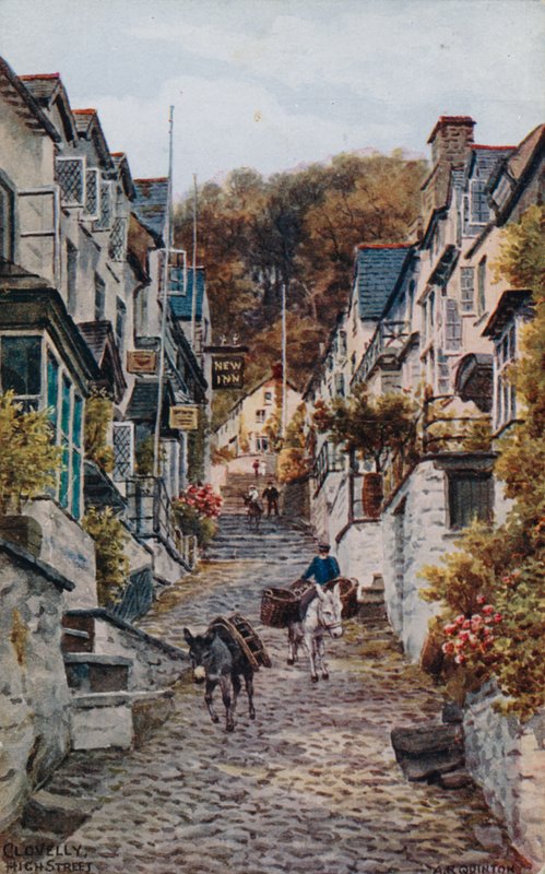 High Street, Clovelly tekijältä Alfred Robert Quinton