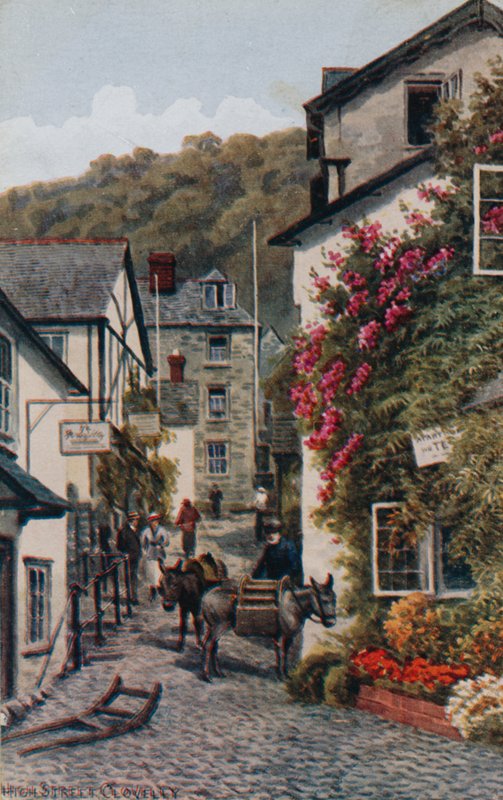 High Street, Clovelly tekijältä Alfred Robert Quinton