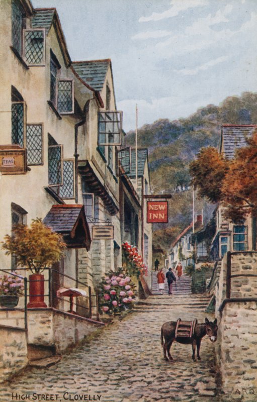 High Street, Clovelly tekijältä Alfred Robert Quinton