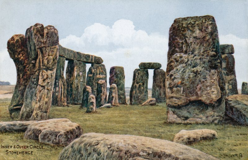 Sisä- ja ulkokehä, Stonehenge tekijältä Alfred Robert Quinton