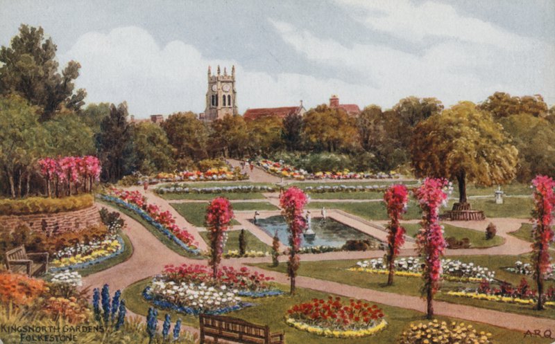 Kingsnorth Gardens, Folkestone tekijältä Alfred Robert Quinton