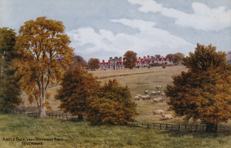 Knole Park, Tonbridge Roadilta, Sevenoaksista tekijältä Alfred Robert Quinton