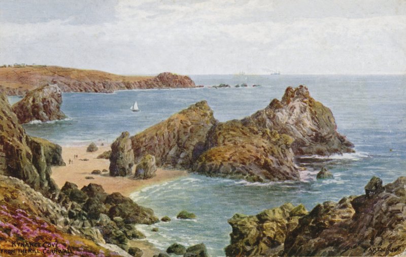 Kynance Cove, Therill, Cornwall tekijältä Alfred Robert Quinton